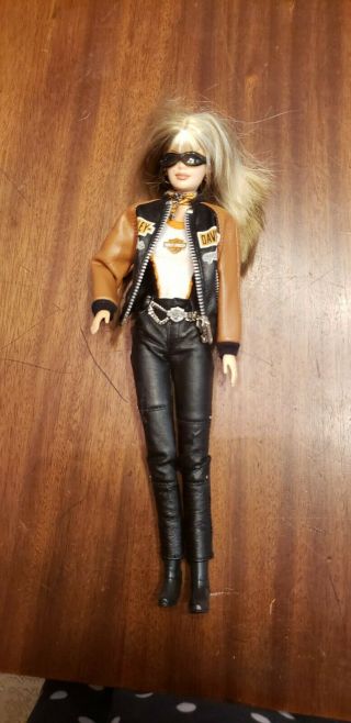 Harley - Davidson Barbie 3 1999 Deboxed Doll Mattel