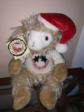 Traditional Craft Wear Teddy LAMB Christmas Santa Hat Dublin Ireland 2