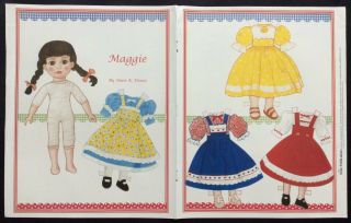 Maggie Paper Doll By Anne Donze,  Mag.  Pd.  2012