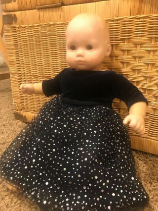 Bitty Baby Doll Pleasant Company Holiday Dress American Girl
