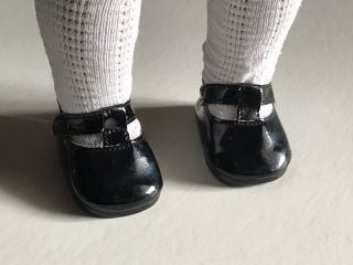 American Girl Doll Kit Christmas Black Patent Leather Shoes