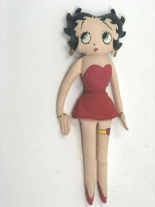 Betty Boop 11 Inch Cloth Doll No Stains Or Tears