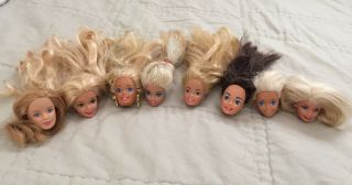 Barbie Doll Heads Only 90 