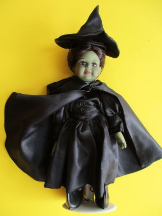 Seymour Mann Witch,  No Tag,  Wicked Witch Green Face 11 " Tall
