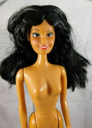 1992 Totsy Doll Indian Princess Dark Hair Nude 4 OOAK Projects 2