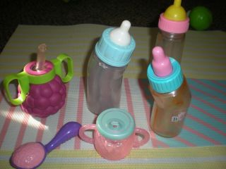 Baby Doll Bottles & Sippy Cups.  5.  99