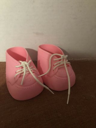Pink Shoes - Fits Cabbage Patch Kids Cpk And Bears -