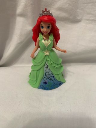 Polly Pocket Disney Princess Magiclip On Ariel Little Mermaid 4”