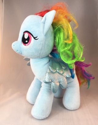 Build A Bear Bab My Little Pony Mlp Rainbow Dash 16 " Plush Stuffed Animal