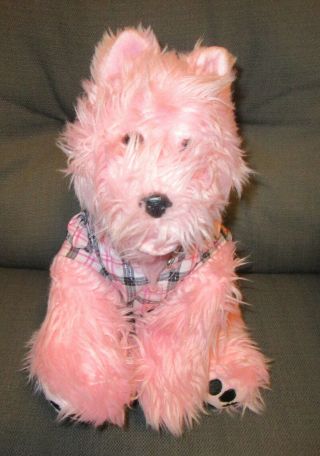 Build A Bear Plush Pink Female Dog 5