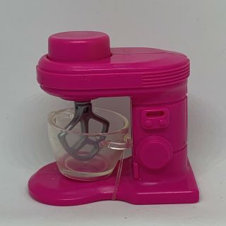 Barbie Doll House Bakery Kitchen Dining Room Dishes - Counter Top Blender/mixer