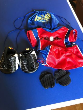Build A Bear Outfit Clothes Soccer Uniform,  Boy Girl,  Backpack
