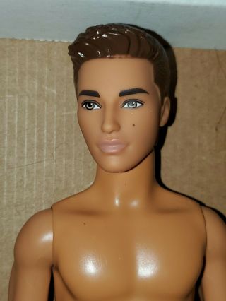 Fashionista 17 Cali Cool Ken Barbie Doll Nude For Ooak Or Play