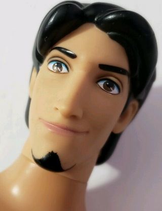 Disney Store Classic Doll 12 " Tangled Flynn Rider Nude Only Jointed Arms Boy