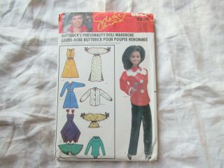 Butterick Craft Doll Clothes Pattern For Barbie Type Dolls 6664 Uncut