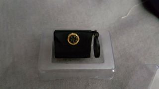 Franklin Diana Black Beaded Purse Only