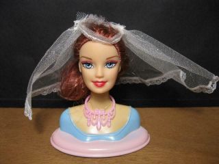 Barbie Muse Doll Princess Bride Cloth Wedding Dress Bridal Veil:white Tulle Lace