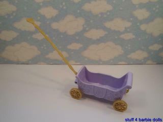 Barbie Kelly Doll House Diorama Nursery School Princess Accessories - Wagon - Cart