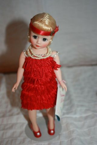 Madame Alexander Cissette Flapper Doll Red Dress With Tag