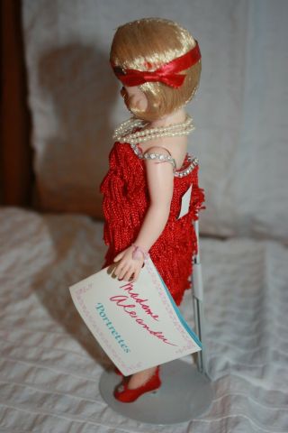 MADAME ALEXANDER CISSETTE FLAPPER DOLL RED DRESS with tag 3
