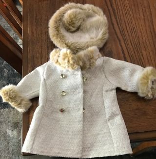 American Girl Doll Clothes - Coat,  And Hat