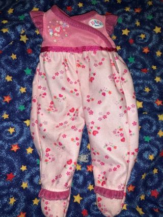 Replacement Baby Born 9 " Outfit / Sleeper For Doll