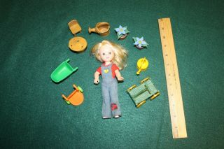 Vintage 1973 Kenner Garden Gal Doll with Accessories. 2