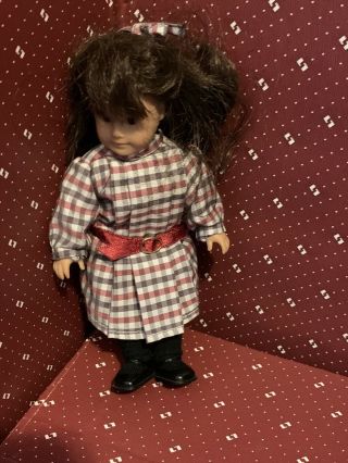American Girl Mini Doll 6” Samantha Parkington & Mini “meet Samantha” Book