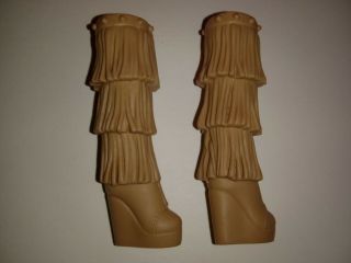 Mattel Barbie Fashionista Tan Fringed Boots