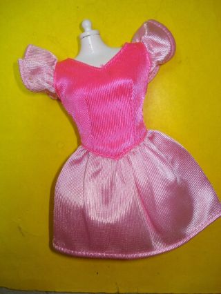 Barbie Fashionista Fever Tagged Doll Clothes Princess Poof Dress B Label