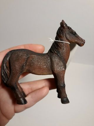 3.  5 " Miniature Resin Horse For Doll House Miniature,  Fairy Garden,  Train Diorama
