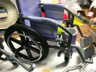 American Girl & Our Generation Wheel Chair Wheelchair Feel Better Kit Combined