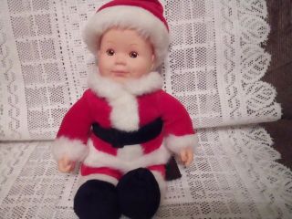 Anne Geddes Santa Baby Doll