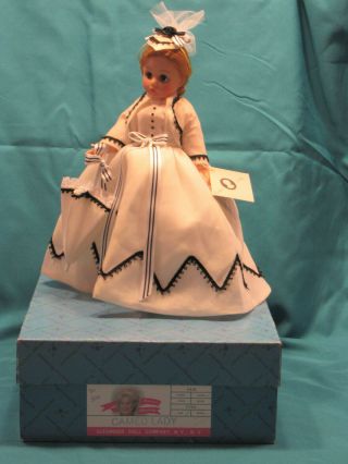 Madame Alexander 10 " Cameo Lady.  306 Of 1000.  Cu Doll Shop Exclusive Box/tags