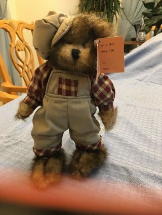 Tom Bearington Collector Series Bear Style 1074 With Tag - Retired 2001