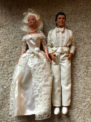 Barbie Bride & Groom Wedding Dolls Ken Doll