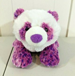 Ganz Webkinz Pretty Panda Purple Plush 9 " Long Hm405 No Codes