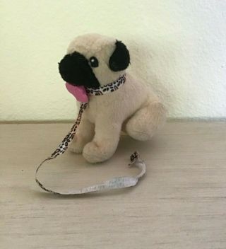 Battat Our Generation Plush Pug Dog For Dolls Stuffed Animal 3 "