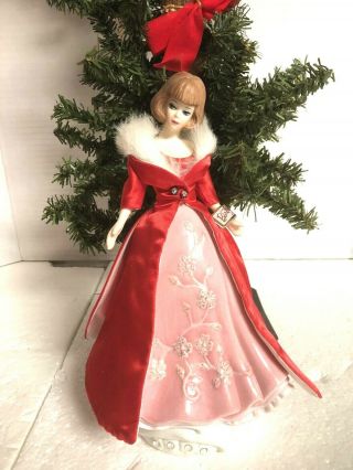 Enesco Barbie Magnificence Musical Edition Musical Plays Silver Bells 1995