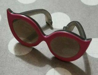Lol Surprise Doll Accessories Pink & Black Cat - Eye Sunglasses Glasees Cute