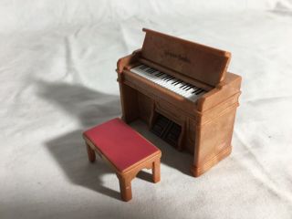 Calico critters/sylvanian families Piano With Bench 2