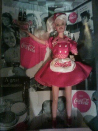 Coca - Cola Cheerleader 1998 Barbie Doll