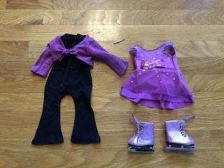 Authentic American Girl Doll Two - In - One Ice Skating Outfit Retired
