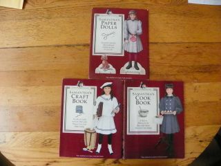 Samantha American Girl Pastimes,  Paper Dolls,  Craft Book,  Cook Book