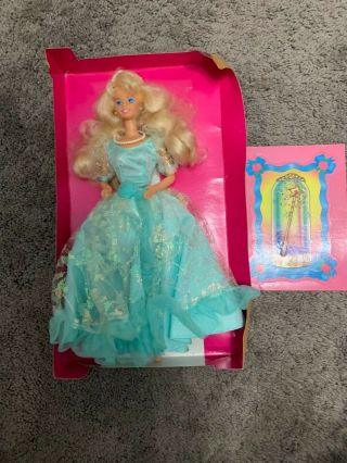 12” Mattel Barbie Doll “dream Princess” Sears Limited Blonde 1992 Nrfb