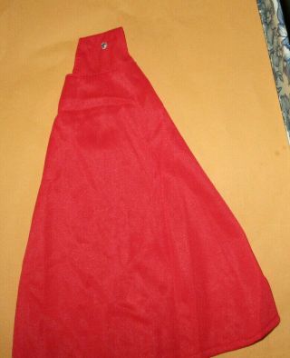 FROM 1970 BIONIC WOMAN RED DAZZLE EVENING GOWN 2